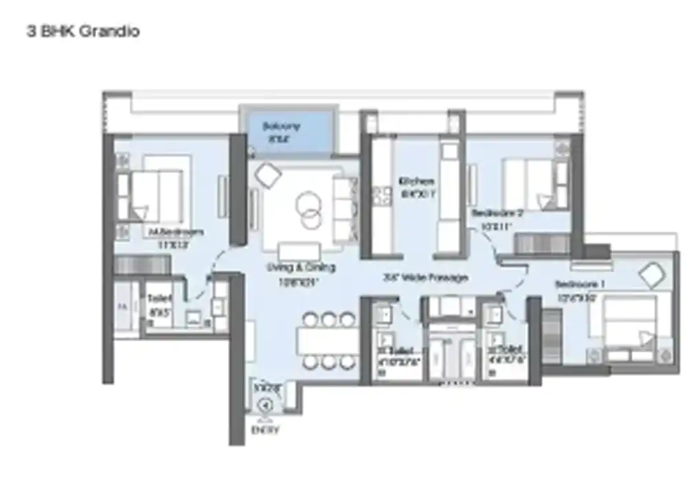 3 BHK